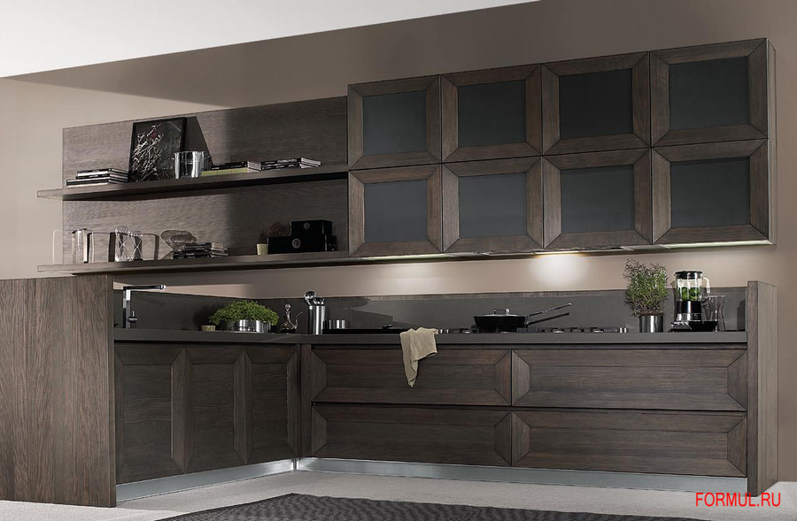 Кухня Grattarola Wood (seppia)